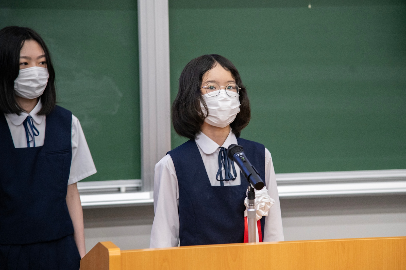 選考者代表挨拶　柏中学校　美術部