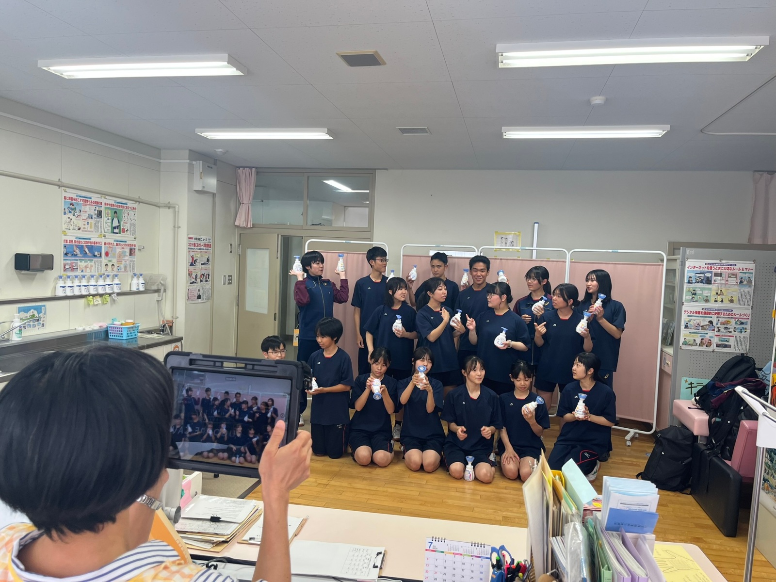 伏見中学校　保健委員会
